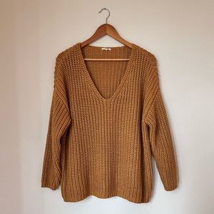 Tularosa Marigold oversized knit sweater